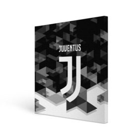 Холст квадратный с принтом Juventus 2018 Geometry Sport в Санкт-Петербурге, 100% ПВХ |  | juventus | спорт | спортивные | футбол | футбольный клуб | ювентус