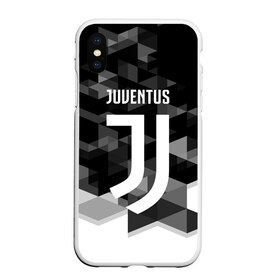 Чехол для iPhone XS Max матовый с принтом JUVENTUS ЮВЕНТУС GEOMETRY SPORT в Санкт-Петербурге, Силикон | Область печати: задняя сторона чехла, без боковых панелей | juventus | спорт | спортивные | футбол | футбольный клуб | ювентус