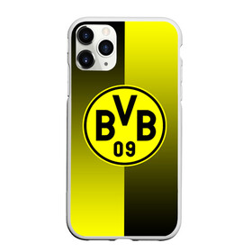 Чехол для iPhone 11 Pro матовый с принтом FC Borussia 2018 Reverse в Санкт-Петербурге, Силикон |  | боруссия | дортмунд