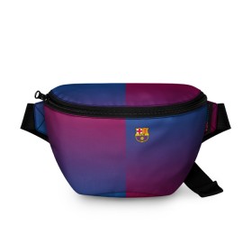 Поясная сумка 3D с принтом FC Barca 2018 Reverse в Санкт-Петербурге, 100% полиэстер | плотная ткань, ремень с регулируемой длиной, внутри несколько карманов для мелочей, основное отделение и карман с обратной стороны сумки застегиваются на молнию | fc | fc barcelona | fcb | fly emirates | ronaldo | абстракция | барселона | геометрия | зож | клуб | линии | месси | модные | мяч | реал мадрид | спорт | спортивные | тренды | футбол | футбольный клуб | эмблема