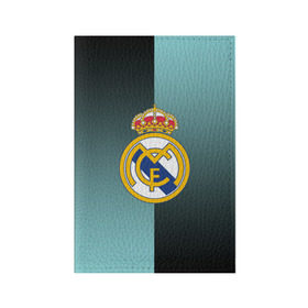 Обложка для паспорта матовая кожа с принтом Real Madrid 2018 Reverse в Санкт-Петербурге, натуральная матовая кожа | размер 19,3 х 13,7 см; прозрачные пластиковые крепления | emirates | fc | real madrid | реал мадрид | футбольный клуб | эмблема