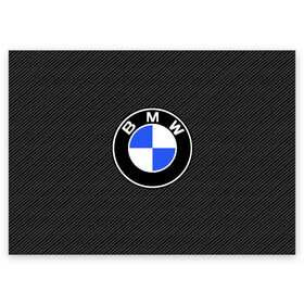 Поздравительная открытка с принтом BMW CARBON в Санкт-Петербурге, 100% бумага | плотность бумаги 280 г/м2, матовая, на обратной стороне линовка и место для марки
 | Тематика изображения на принте: bmw | bmw motorsport | bmw performance | carbon | m | motorsport | performance | sport | бмв | карбон | моторспорт | спорт