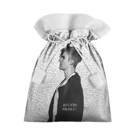 Подарочный 3D мешок с принтом Justin в Санкт-Петербурге, 100% полиэстер | Размер: 29*39 см | Тематика изображения на принте: bieber | justin bieber | бибер | джастин бибер