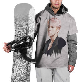 Накидка на куртку 3D с принтом BTS_ Jin в Санкт-Петербурге, 100% полиэстер |  | bangtan boys | bts | bts army | бантаны бтс
