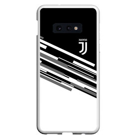 Чехол для Samsung S10E с принтом JUVENTUS STRIPES STYLE в Санкт-Петербурге, Силикон | Область печати: задняя сторона чехла, без боковых панелей | fly emirates | juventus | ronaldo | клуб | линии | мода | модные | мяч | реал мадрид | спорт | спортивные | стиль | футбол | футбольный клуб | экстрим | эмблема | ювентус