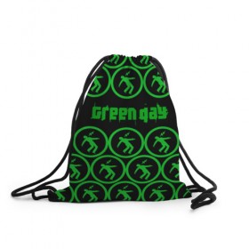 Рюкзак-мешок 3D с принтом Green day collection rock в Санкт-Петербурге, 100% полиэстер | плотность ткани — 200 г/м2, размер — 35 х 45 см; лямки — толстые шнурки, застежка на шнуровке, без карманов и подкладки | 
