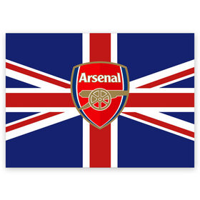 Поздравительная открытка с принтом FC Arsenal в Санкт-Петербурге, 100% бумага | плотность бумаги 280 г/м2, матовая, на обратной стороне линовка и место для марки
 | arsenal | england | football | logo | sport | англия | арсенал | арт | лига | лого | спорт | текстура | фк | флаг | футбол | футбольный клуб | эмблема