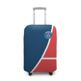 Чехол для чемодана 3D с принтом PSG LOGO в Санкт-Петербурге, 86% полиэфир, 14% спандекс | двустороннее нанесение принта, прорези для ручек и колес | fc | fly emirates | paris | psg | лого | париж | псж | спорт | спортивные | фк | футбольный клуб