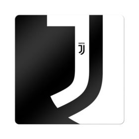 Магнит виниловый Квадрат с принтом Juventus 2018 Original в Санкт-Петербурге, полимерный материал с магнитным слоем | размер 9*9 см, закругленные углы | fc | fly emirates | лого | париж | спорт | спортивные | фк | футбольный клуб