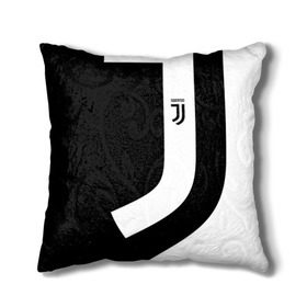 Подушка 3D с принтом Juventus 2018 Original в Санкт-Петербурге, наволочка – 100% полиэстер, наполнитель – холлофайбер (легкий наполнитель, не вызывает аллергию). | состоит из подушки и наволочки. Наволочка на молнии, легко снимается для стирки | fc | fly emirates | лого | париж | спорт | спортивные | фк | футбольный клуб