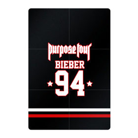 Магнитный плакат 2Х3 с принтом Bieber Team Black в Санкт-Петербурге, Полимерный материал с магнитным слоем | 6 деталей размером 9*9 см | bieber | justin bieber | бибер | джастин бибер