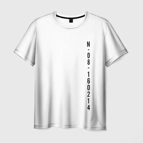 Мужская футболка 3D с принтом BTS SAVE ME JUNGKOOK _white в Санкт-Петербурге, 100% полиэфир | прямой крой, круглый вырез горловины, длина до линии бедер | bangtan boys | bts | бантаны бтс
