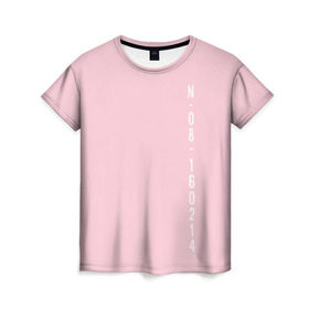 Женская футболка 3D с принтом BTS SAVE ME JUNGKOOK _pink в Санкт-Петербурге, 100% полиэфир ( синтетическое хлопкоподобное полотно) | прямой крой, круглый вырез горловины, длина до линии бедер | bangtan boys | bts | бантаны бтс