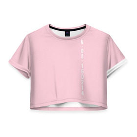 Женская футболка 3D укороченная с принтом BTS SAVE ME JUNGKOOK _pink в Санкт-Петербурге, 100% полиэстер | круглая горловина, длина футболки до линии талии, рукава с отворотами | bangtan boys | bts | бантаны бтс