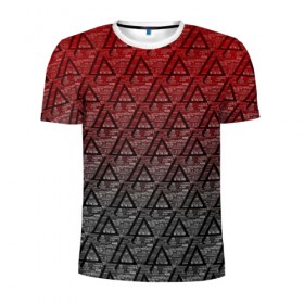 Мужская футболка 3D спортивная с принтом Linkin park Music в Санкт-Петербурге, 100% полиэстер с улучшенными характеристиками | приталенный силуэт, круглая горловина, широкие плечи, сужается к линии бедра | 