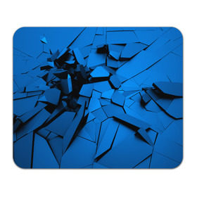 Коврик прямоугольный с принтом Carbon abstraction BLUE в Санкт-Петербурге, натуральный каучук | размер 230 х 185 мм; запечатка лицевой стороны | Тематика изображения на принте: abstraction | geometry | абстракция | геометрия | грань | краски | кубик | кубики | линии | мозаика | разноцветные | ребро | текстура | тени | узор