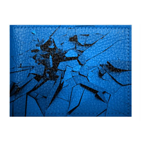 Обложка для студенческого билета с принтом Carbon abstraction BLUE в Санкт-Петербурге, натуральная кожа | Размер: 11*8 см; Печать на всей внешней стороне | Тематика изображения на принте: abstraction | geometry | абстракция | геометрия | грань | краски | кубик | кубики | линии | мозаика | разноцветные | ребро | текстура | тени | узор