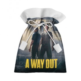 Подарочный 3D мешок с принтом A Way Out в Санкт-Петербурге, 100% полиэстер | Размер: 29*39 см | a way out