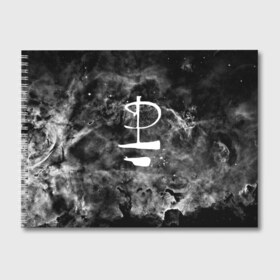 Альбом для рисования с принтом PINK FLOYD MUSIC SPACE LOGO в Санкт-Петербурге, 100% бумага
 | матовая бумага, плотность 200 мг. | Тематика изображения на принте: logo | music | pink floyd | pop | rock | usa | альтернатива | металл | музыка | музыкальный | поп | рок