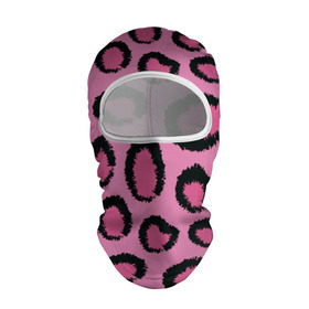 Балаклава 3D с принтом Розовый гепард в Санкт-Петербурге, 100% полиэстер, ткань с особыми свойствами — Activecool | плотность 150–180 г/м2; хорошо тянется, но при этом сохраняет форму. Закрывает шею, вокруг отверстия для глаз кайма. Единый размер | африка | животное | леопард