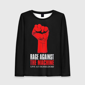 Женский лонгслив 3D с принтом Rage Against the Machine в Санкт-Петербурге, 100% полиэстер | длинные рукава, круглый вырез горловины, полуприлегающий силуэт | rage against the machine | альтернативный | америка | американская рок группа | брэд уилк | жанр | зак де ла роча | калифорния | лос анджелес | метал | музыка | ню метал | рок | рэп метал | рэп рок | рэпкор | сша