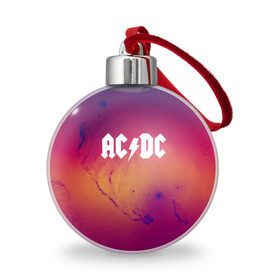 Ёлочный шар с принтом AC DC COLLECTION SPACE EDITION в Санкт-Петербурге, Пластик | Диаметр: 77 мм | ac dc | logo | music | pop | rock | usa | альтернатива | металл | музыка | музыкальный | поп | рок