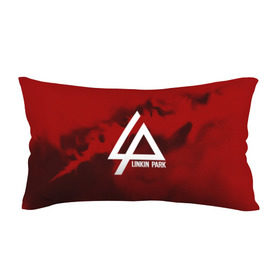 Подушка 3D антистресс с принтом LINKIN PARK COLOR RED MUSIC в Санкт-Петербурге, наволочка — 100% полиэстер, наполнитель — вспененный полистирол | состоит из подушки и наволочки на молнии | linkin park | logo | music | pop | rock | альтернатива | металл | музыка | музыкальный | поп | рок | честер беннингтон