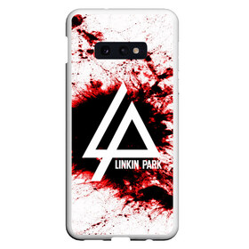 Чехол для Samsung S10E с принтом LINKIN PARK BLOOD COLLECTION в Санкт-Петербурге, Силикон | Область печати: задняя сторона чехла, без боковых панелей | linkin park | logo | music | pop | rock | альтернатива | металл | музыка | музыкальный | поп | рок | честер беннингтон