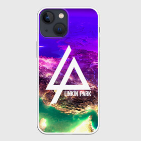 Чехол для iPhone 13 mini с принтом LINKIN PARK SPACE EDITION в Санкт-Петербурге,  |  | linkin park | logo | music | pop | rock | альтернатива | металл | музыка | музыкальный | поп | рок | честер беннингтон