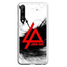 Чехол для Honor P30 с принтом LINKIN PARK GRAY SMOKE MUSIC в Санкт-Петербурге, Силикон | Область печати: задняя сторона чехла, без боковых панелей | linkin park | logo | music | pop | rock | альтернатива | металл | музыка | музыкальный | поп | рок | честер беннингтон