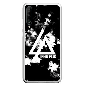 Чехол для Honor P30 с принтом LINKIN PARK SMOKE FIRE STYLE в Санкт-Петербурге, Силикон | Область печати: задняя сторона чехла, без боковых панелей | linkin park | logo | music | pop | rock | альтернатива | металл | музыка | музыкальный | поп | рок | честер беннингтон