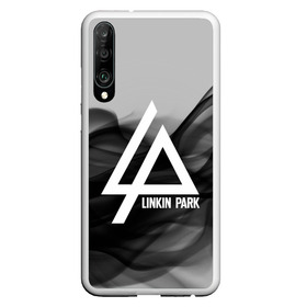 Чехол для Honor P30 с принтом LINKIN PARK SMOKE GRAY 2018 в Санкт-Петербурге, Силикон | Область печати: задняя сторона чехла, без боковых панелей | Тематика изображения на принте: linkin park | logo | music | pop | rock | альтернатива | металл | музыка | музыкальный | поп | рок | честер беннингтон