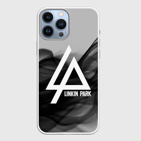 Чехол для iPhone 13 Pro Max с принтом LINKIN PARK SMOKE GRAY 2018 в Санкт-Петербурге,  |  | Тематика изображения на принте: linkin park | logo | music | pop | rock | альтернатива | металл | музыка | музыкальный | поп | рок | честер беннингтон