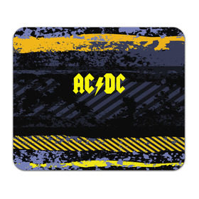Коврик прямоугольный с принтом AC DC STREET COLLECTION в Санкт-Петербурге, натуральный каучук | размер 230 х 185 мм; запечатка лицевой стороны | ac dc | logo | music | pop | rock | альтернатива | металл | музыка | музыкальный | поп | рок