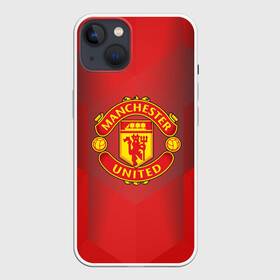 Чехол для iPhone 13 с принтом F.C.M.U 2018 Geometry Sport в Санкт-Петербурге,  |  | emirates | fc | manchester united | абстракция | геометрия | зож | клуб | линии | манчестер юнайтед | модные | мяч | россии | спорт | спортивные | стиль | тренды | футбол | футбольный клуб | экстрим | эмблема