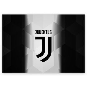 Поздравительная открытка с принтом Juventus 2018 Original в Санкт-Петербурге, 100% бумага | плотность бумаги 280 г/м2, матовая, на обратной стороне линовка и место для марки
 | Тематика изображения на принте: fly emirates | juventus | ronaldo | клуб | линии | мода | модные | мяч | реал мадрид | спорт | спортивные | стиль | футбол | футбольный клуб | экстрим | эмблема | ювентус