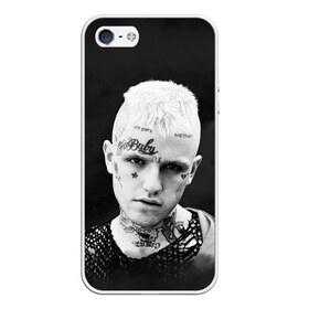 Чехол для iPhone 5/5S матовый с принтом Rip Peep в Санкт-Петербурге, Силикон | Область печати: задняя сторона чехла, без боковых панелей | lil peep | rap | густав ор | лил пип | рэп