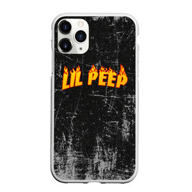 Чехол для iPhone 11 Pro матовый с принтом Lil Fire Peep в Санкт-Петербурге, Силикон |  | Тематика изображения на принте: lil peep | rap | густав ор | лил пип | рэп