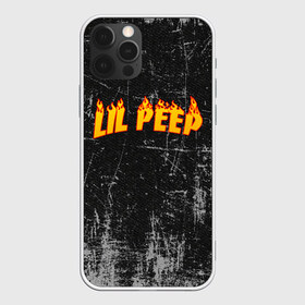 Чехол для iPhone 12 Pro Max с принтом Lil Fire Peep в Санкт-Петербурге, Силикон |  | lil peep | rap | густав ор | лил пип | рэп