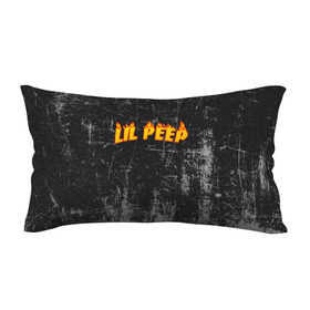 Подушка 3D антистресс с принтом Lil Fire Peep в Санкт-Петербурге, наволочка — 100% полиэстер, наполнитель — вспененный полистирол | состоит из подушки и наволочки на молнии | lil peep | rap | густав ор | лил пип | рэп