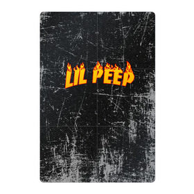 Магнитный плакат 2Х3 с принтом Lil Fire Peep в Санкт-Петербурге, Полимерный материал с магнитным слоем | 6 деталей размером 9*9 см | lil peep | rap | густав ор | лил пип | рэп