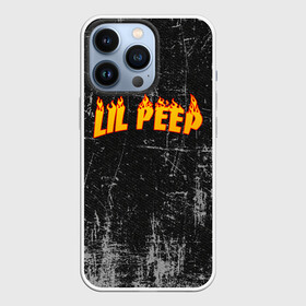 Чехол для iPhone 13 Pro с принтом Lil Fire Peep в Санкт-Петербурге,  |  | lil peep | rap | густав ор | лил пип | рэп