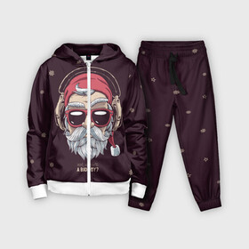 Детский костюм 3D с принтом Who was a bad boy в Санкт-Петербурге,  |  | bad | beard | boy | christmas | hipster | new year | santa | борода | дед мороз | новый год | рождество | санта | хипстер