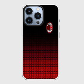 Чехол для iPhone 13 Pro с принтом AC MILAN в Санкт-Петербурге,  |  | Тематика изображения на принте: ac milan | fc | fc milan | football | milan | soccer | белый | клуб | красный | милан | спорт | спортивные | фк | футбол | цвет.логотип | черный | эмблема