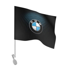 Флаг для автомобиля с принтом BMW 2018 Blue Line в Санкт-Петербурге, 100% полиэстер | Размер: 30*21 см | bmw | bmw motorsport | bmw performance | carbon | m | motorsport | performance | sport | бмв | карбон | моторспорт | спорт
