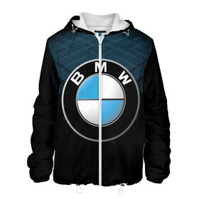 Мужская куртка 3D с принтом BMW BLUE LINE | БМВ в Санкт-Петербурге, ткань верха — 100% полиэстер, подклад — флис | прямой крой, подол и капюшон оформлены резинкой с фиксаторами, два кармана без застежек по бокам, один большой потайной карман на груди. Карман на груди застегивается на липучку | bmw | bmw motorsport | bmw performance | carbon | m | motorsport | performance | sport | бмв | карбон | моторспорт | спорт