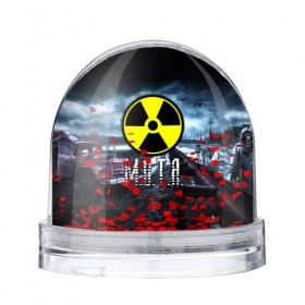 Водяной шар с принтом S.T.A.L.K.E.R. - М.О.Т.Я. в Санкт-Петербурге, Пластик | Изображение внутри шара печатается на глянцевой фотобумаге с двух сторон | мотя | радиация | сталкер