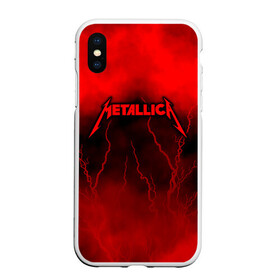 Чехол для iPhone XS Max матовый с принтом Metallica в Санкт-Петербурге, Силикон | Область печати: задняя сторона чехла, без боковых панелей | metallica | группа | джеймс хэтфилд | кирк хэмметт | ларс ульрих | метал | металика | металлика | миталика | музыка | роберт трухильо | рок | трэш | трэшметал | хард | хардрок | хеви | хевиметал