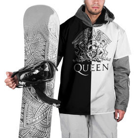 Накидка на куртку 3D с принтом Queen в Санкт-Петербурге, 100% полиэстер |  | paul rodgers | queen | quen | брайан мэй | глэм | группа | джон дикон | квин | королева | куин | меркури | меркьюри | мэркури | поп | роджер тейлор | рок | фредди | фреди | хард | хардрок