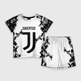 Детский костюм с шортами 3D с принтом Juventus 2018 Original в Санкт-Петербурге,  |  | fly emirates | juventus | ronaldo | клуб | линии | мода | модные | мяч | реал мадрид | спорт | спортивные | стиль | футбол | футбольный клуб | экстрим | эмблема | ювентус